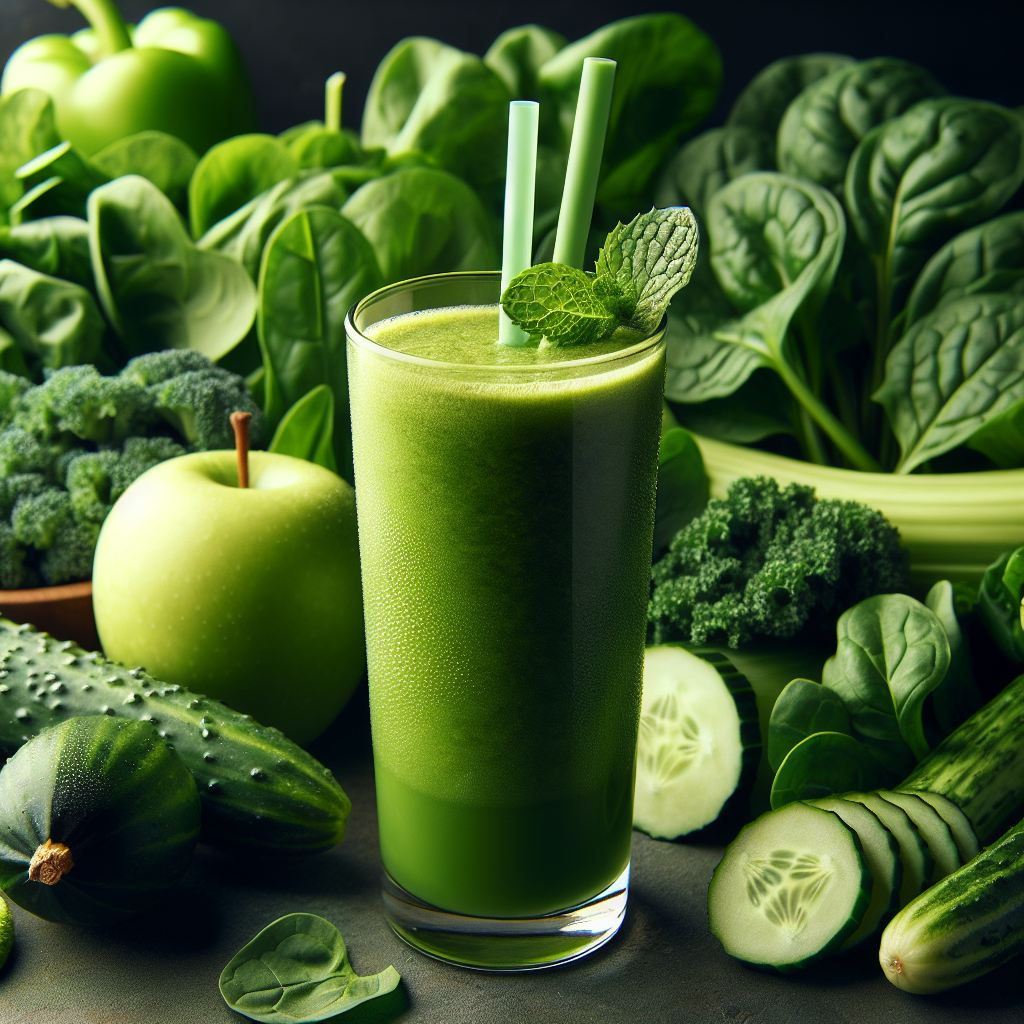 Yeşil Bitkili İçeceklerin Getirdiği Sağlık