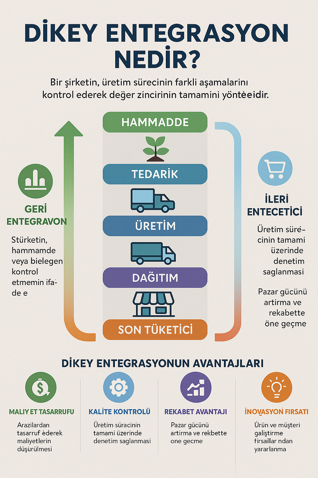 Dikey Entegrasyon ( Dikte Entegrasyon ) Nedir ?