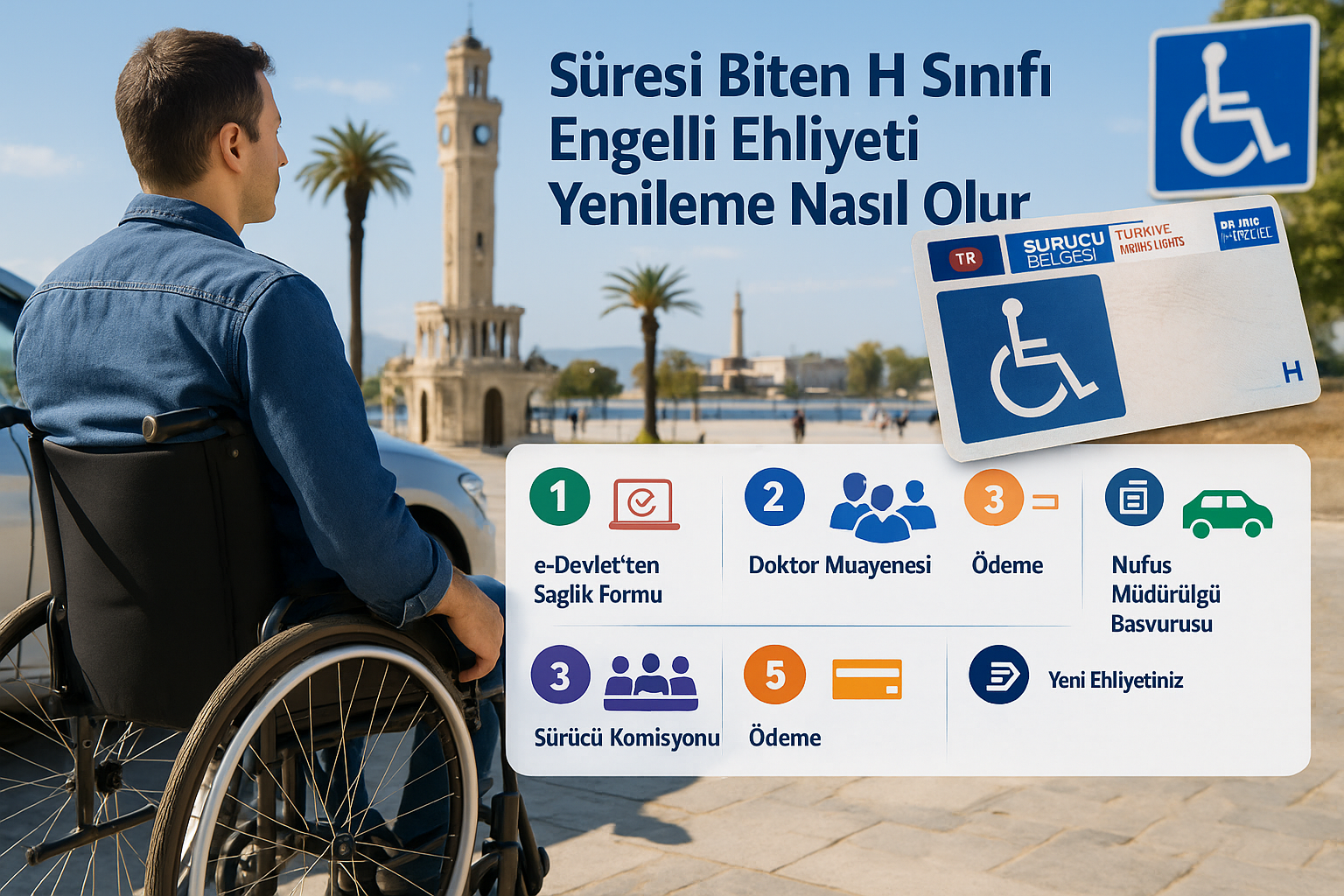 Süresi Biten H Sınıfı Engelli Ehliyeti Yenileme Nasıl Olur